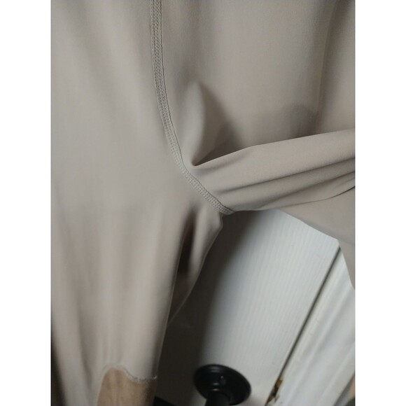 Willit Woman's XL Tan/Brown Riding Pants With Knee Patch Stretch Zip Pockets - Picture 4 of 9